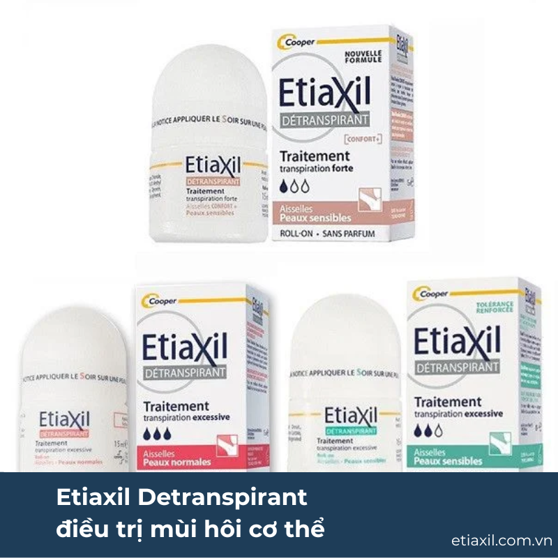 Etiaxil Detranspirant điều trị mùi hôi cơ thể