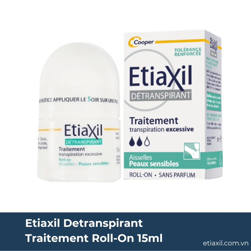 Etiaxil Detranspirant Traitement Roll-On 15ml